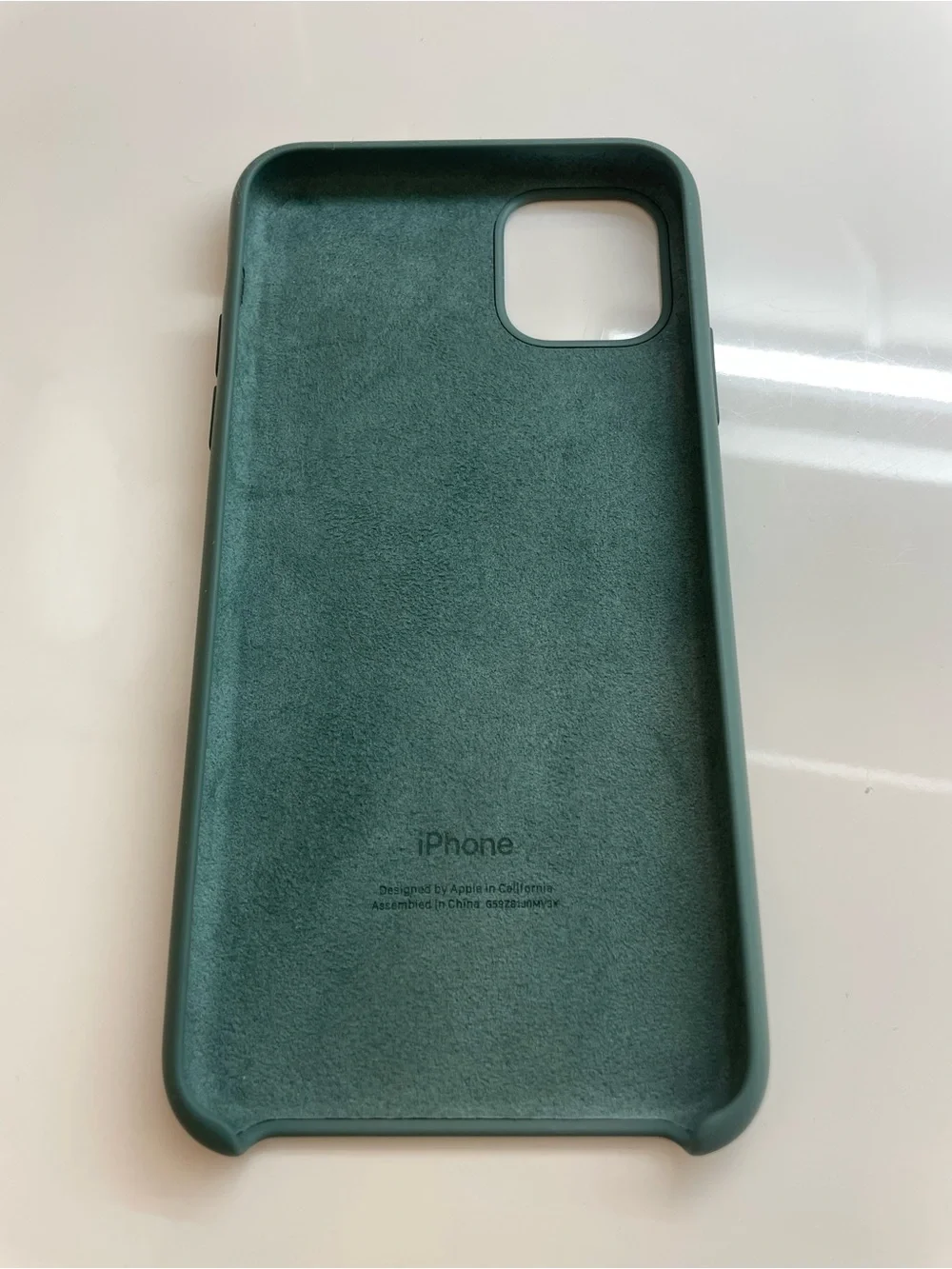 Apple Silicone iPhone Case - Teal